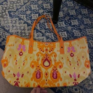 C. Wonder Ikat Print Tote Bag